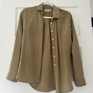 Everlane silk blouse